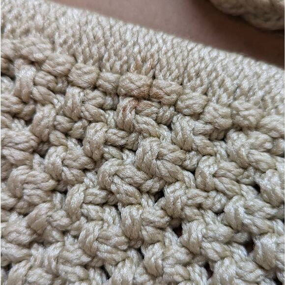 Vintage Woven Macrame Purse - Picture 7 of 7